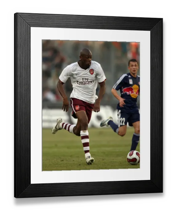 Framed Print : Abou Diaby's Powerful Display: Arsenal's Pre-Season Win Against Salzburg (2007) Framed Print : Abou Diaby's Powerful Display: Arsenal's Pre-Season Win Against Salzburg (2007)