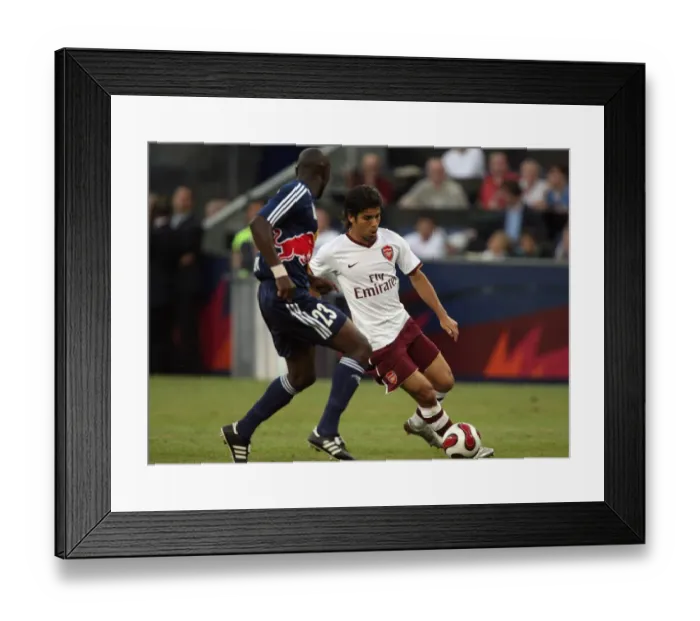 Framed Print : Eduardo (Arsenal) Ibrahim Sekagya (Salzburg)