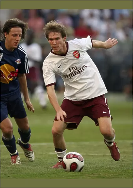 Alex Hleb (Arsenal) Rene Aufhauser (Salzburg)