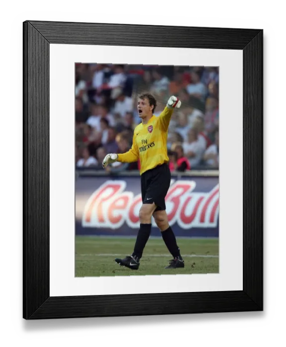 Framed Print : Victorious Vintage: Jens Lehmann's Shut-Out in Arsenal's 2007 Pre-Season Win Against Salzburg Framed Print : Victorious Vintage: Jens Lehmann's Shut-Out in Arsenal's 2007 Pre-Season Win Against Salzburg