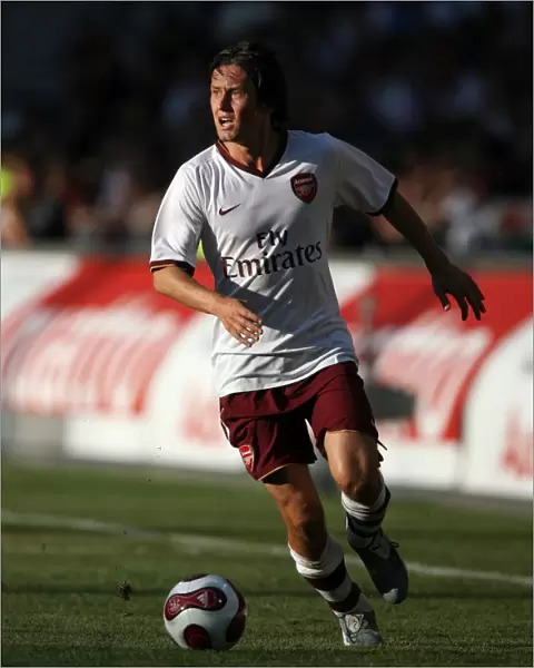 Tomas Rosicky in Action: Arsenal's 1-0 Win Over Salzburg in Pre-Season Friendly, 2007