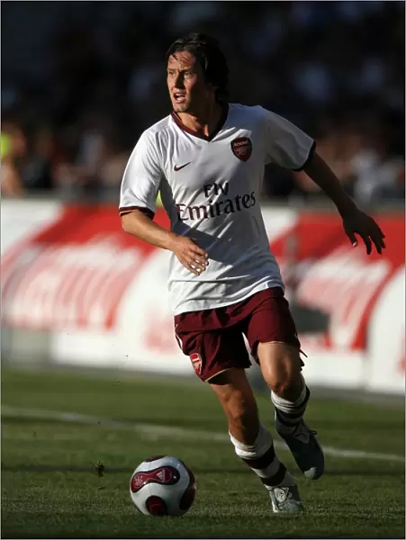 Tomas Rosicky in Action: Arsenal's 1-0 Win Over Salzburg in Pre-Season Friendly, 2007