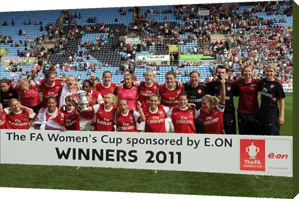 Arsenal Ladies Lift the FA Cup: 2-0 Win over Bristol Academy