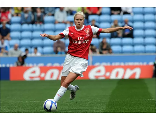 Steph Houghton (Arsenal). Arsenal Ladies 2: 0 Bristol Academy. Womens FA Cup Final