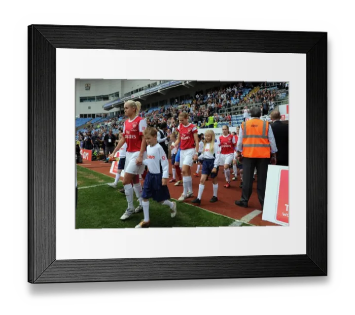 Framed Print : Steph Houghton and Ellen White (Arsenal). Arsenal Ladies 2: 0 Bristol Academy Framed Print : Steph Houghton and Ellen White (Arsenal). Arsenal Ladies 2: 0 Bristol Academy