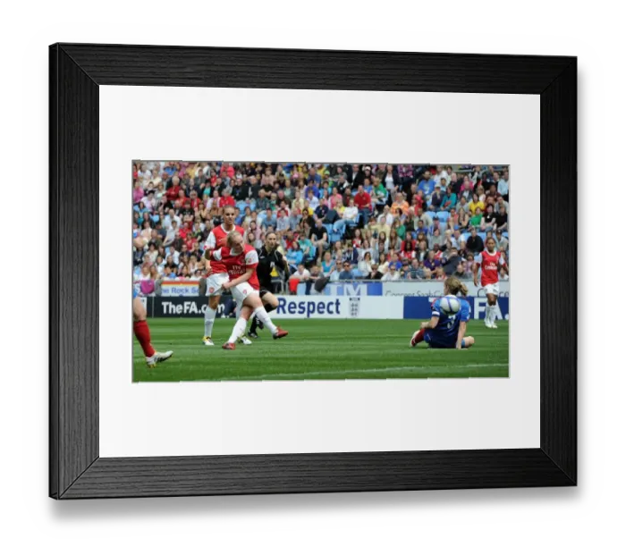 Framed Print : Kim Little Scores the Winning Goal: Arsenal Ladies 2-0 Bristol Academy - FA Cup Final Framed Print : Kim Little Scores the Winning Goal: Arsenal Ladies 2-0 Bristol Academy - FA Cup Final