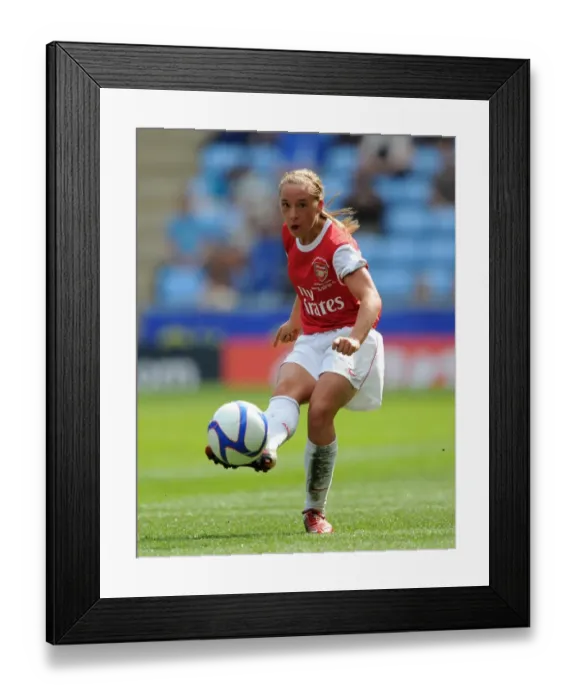 Framed Print : Arsenal's Jordan Nobbs Scores in FA Cup Final Victory over Bristol Academy (2011)