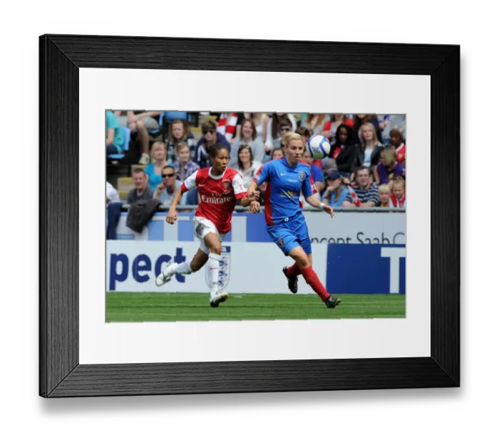 Framed Print : Rachel Yankey (Arsenal) Grace McCatty (Bristol). Arsenal Ladies 2: 0 Bristol Academy Framed Print : Rachel Yankey (Arsenal) Grace McCatty (Bristol). Arsenal Ladies 2: 0 Bristol Academy