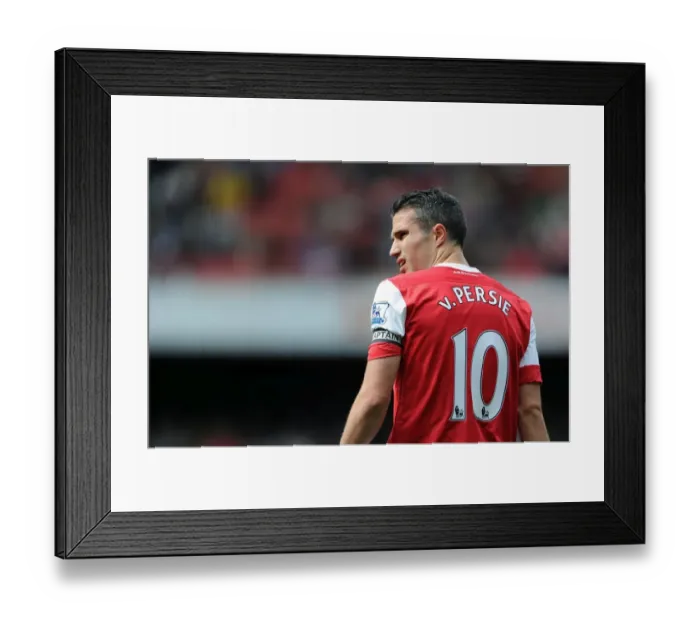 Framed Print : Robin van Persie's Heartbreaking Goal: Arsenal 1-2 Aston Villa, Barclays Premier League (2011) Framed Print : Robin van Persie's Heartbreaking Goal: Arsenal 1-2 Aston Villa, Barclays Premier League (2011)