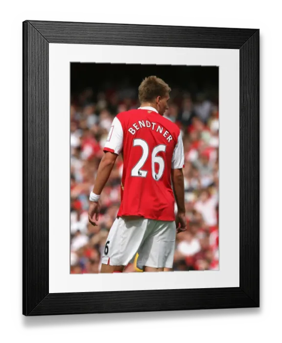 Framed Print : Bendtner Scores Stunner: Arsenal Edge Past Paris Saint-Germain in Emirates Cup Opener Framed Print : Bendtner Scores Stunner: Arsenal Edge Past Paris Saint-Germain in Emirates Cup Opener
