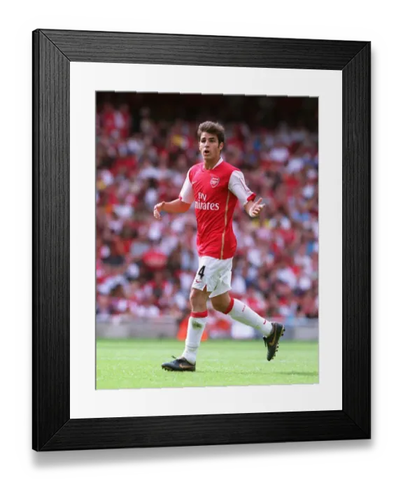 Framed Print : Cesc Fabregas Leads Arsenal to 2-1 Victory over Paris Saint-Germain at Emirates Cup, 2007 Framed Print : Cesc Fabregas Leads Arsenal to 2-1 Victory over Paris Saint-Germain at Emirates Cup, 2007