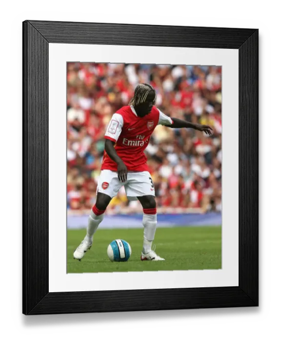 Framed Print : Bacary Sagna (Arsenal) Framed Print : Bacary Sagna (Arsenal)