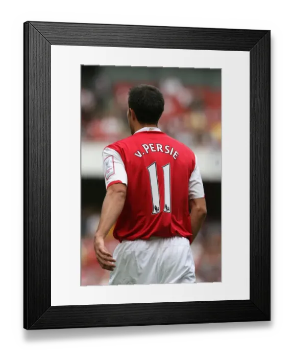 Framed Print : Robin van Perise (Arsenal) Framed Print : Robin van Perise (Arsenal)