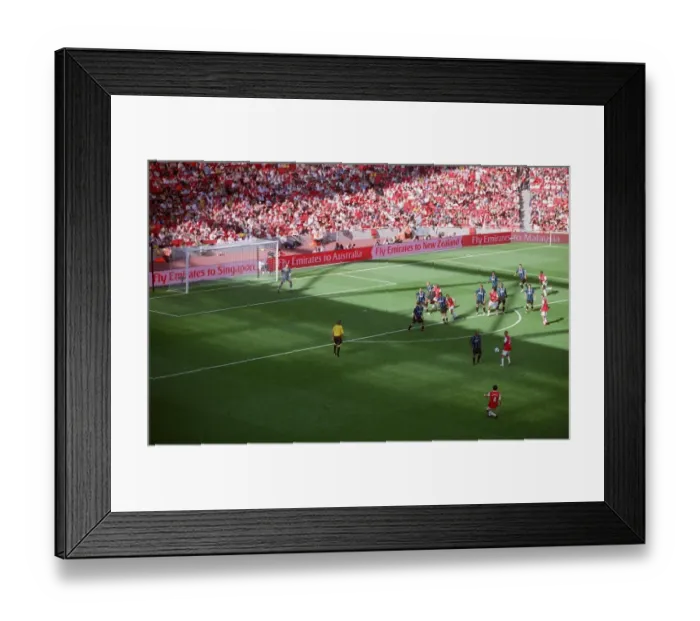 Framed Print : Arsenal 2: 1 Inter Milan Framed Print : Arsenal 2: 1 Inter Milan