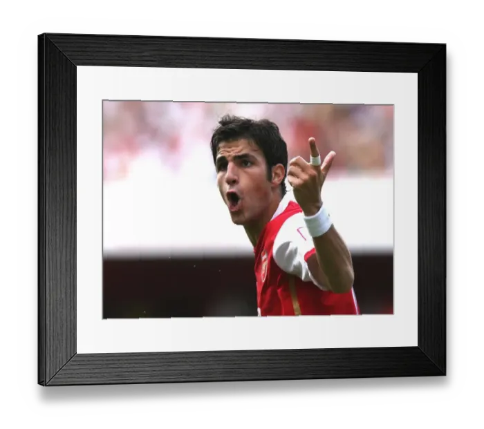 Framed Print : Cesc Fabregas: Leading Arsenal to Victory over Inter Milan at Emirates Cup, 2007 Framed Print : Cesc Fabregas: Leading Arsenal to Victory over Inter Milan at Emirates Cup, 2007