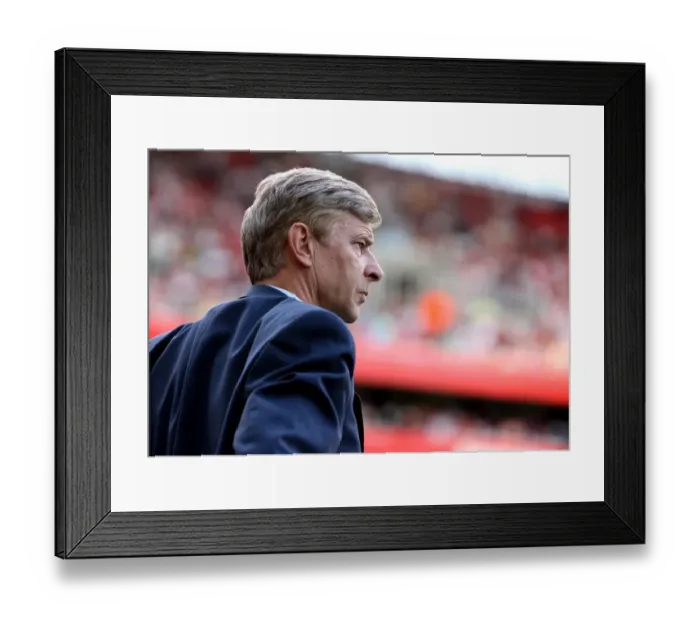 Framed Print : Arsene Wenger Guides Arsenal to a 2:1 Victory over Inter Milan at Emirates Cup, 2007 Framed Print : Arsene Wenger Guides Arsenal to a 2:1 Victory over Inter Milan at Emirates Cup, 2007