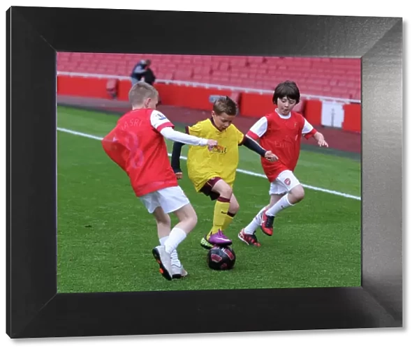 Young Gunner's Determination Amidst 1:2 Defeat, Emirates Stadium, 2011
