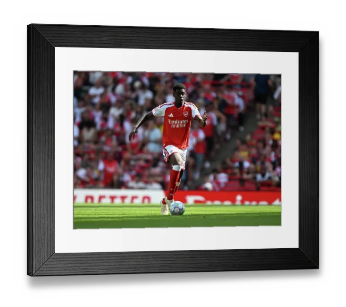 Framed Print : Arsenal FC v Borussia Dortmund - Pre-Season Friendly Framed Print : Arsenal FC v Borussia Dortmund - Pre-Season Friendly