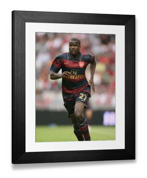 Framed Print : Manu Eboue's Heroics: Arsenal's Thrilling 2-1 Victory Over Lazio at Amsterdam ArenA (August 2, 2007) Framed Print : Manu Eboue's Heroics: Arsenal's Thrilling 2-1 Victory Over Lazio at Amsterdam ArenA (August 2, 2007)