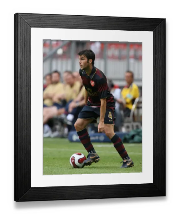 Framed Print : Cesc Fabregas Leads Arsenal to Victory: 2-1 over Lazio at Amsterdam ArenA Framed Print : Cesc Fabregas Leads Arsenal to Victory: 2-1 over Lazio at Amsterdam ArenA