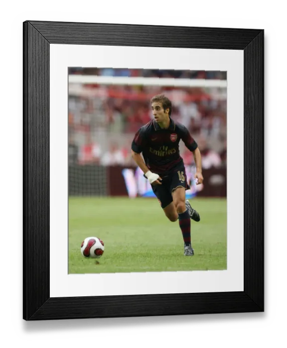 Framed Print : Mathieu Flamini in Action: Arsenal's Victory over Lazio at Amsterdam ArenA (2007) Framed Print : Mathieu Flamini in Action: Arsenal's Victory over Lazio at Amsterdam ArenA (2007)
