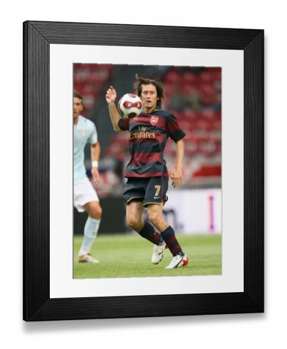 Framed Print : Arsenal's Tomas Rosicky Shines in 2-1 Victory over Lazio at Amsterdam ArenA (2007) Framed Print : Arsenal's Tomas Rosicky Shines in 2-1 Victory over Lazio at Amsterdam ArenA (2007)