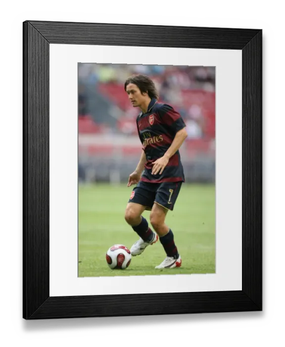 Framed Print : Arsenal's Victory Over Lazio: Tomas Rosicky Shines at Amsterdam ArenA (2007) Framed Print : Arsenal's Victory Over Lazio: Tomas Rosicky Shines at Amsterdam ArenA (2007)