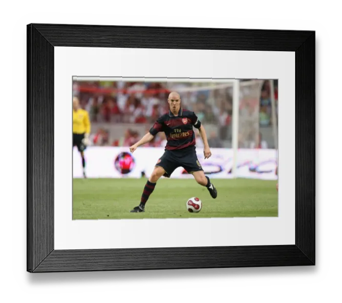 Framed Print : Senderos's Lead: Arsenal's 2-1 Amsterdam Tournament Victory over Lazio Framed Print : Senderos's Lead: Arsenal's 2-1 Amsterdam Tournament Victory over Lazio