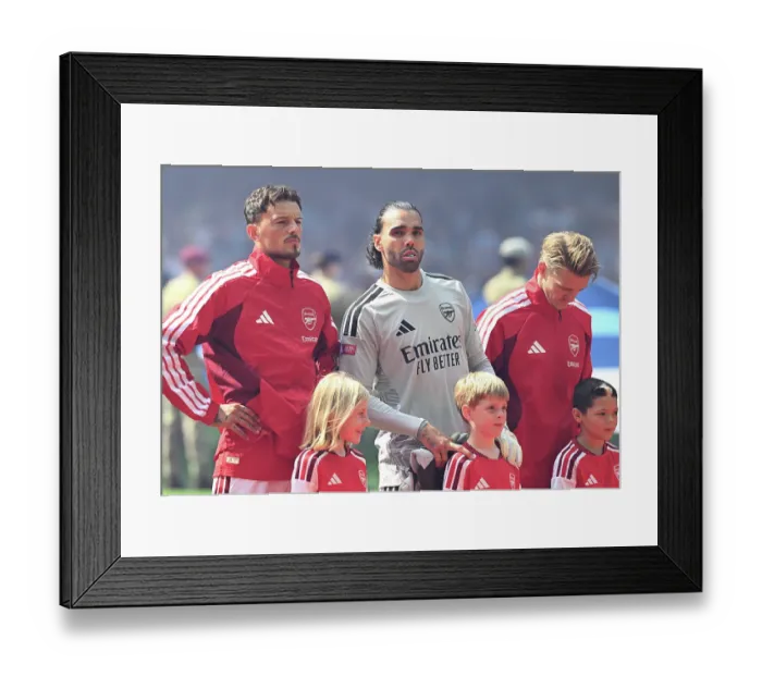 Framed Print : Arsenal v Manchester City - 2026 FA Community Shield Framed Print : Arsenal v Manchester City - 2026 FA Community Shield