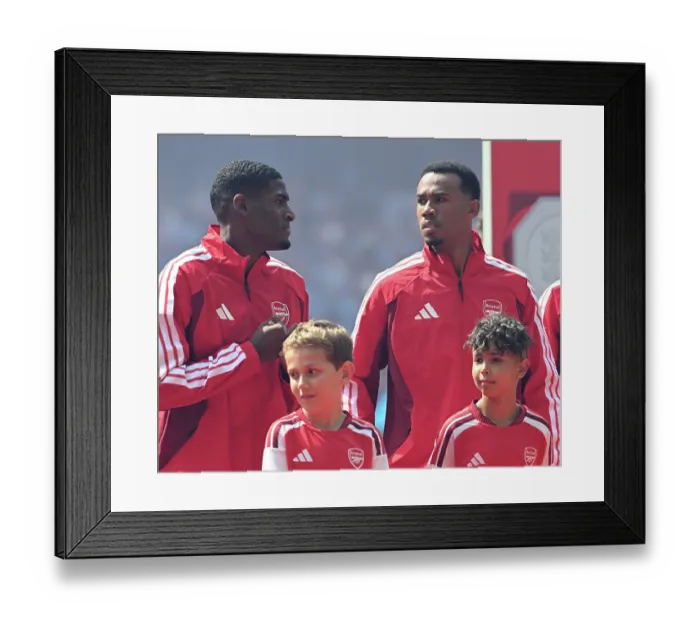 Framed Print : Arsenal v Manchester City - 2026 FA Community Shield Framed Print : Arsenal v Manchester City - 2026 FA Community Shield