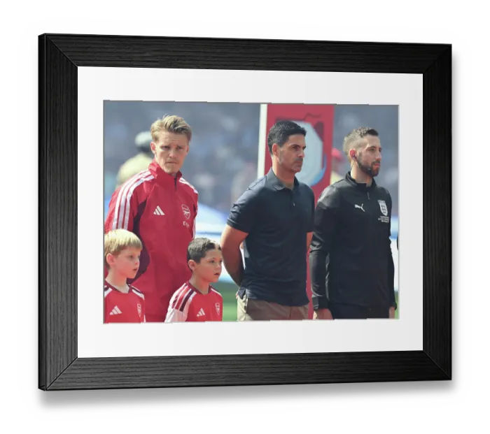 Framed Print : Arsenal v Manchester City - 2026 FA Community Shield Framed Print : Arsenal v Manchester City - 2026 FA Community Shield