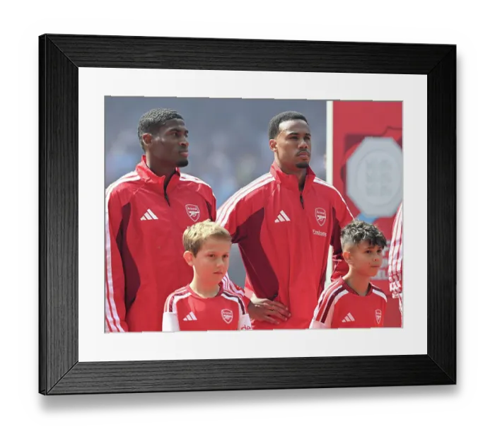 Framed Print : Arsenal v Manchester City - 2026 FA Community Shield Framed Print : Arsenal v Manchester City - 2026 FA Community Shield