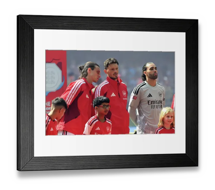Framed Print : Arsenal v Manchester City - 2026 FA Community Shield Framed Print : Arsenal v Manchester City - 2026 FA Community Shield