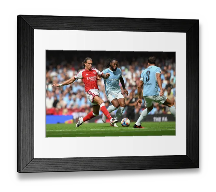 Framed Print : Arsenal v Manchester City - 2026 FA Community Shield Framed Print : Arsenal v Manchester City - 2026 FA Community Shield