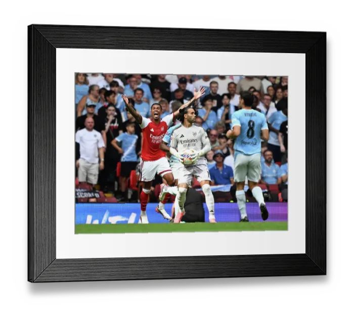 Framed Print : Arsenal v Manchester City - 2026 FA Community Shield Framed Print : Arsenal v Manchester City - 2026 FA Community Shield