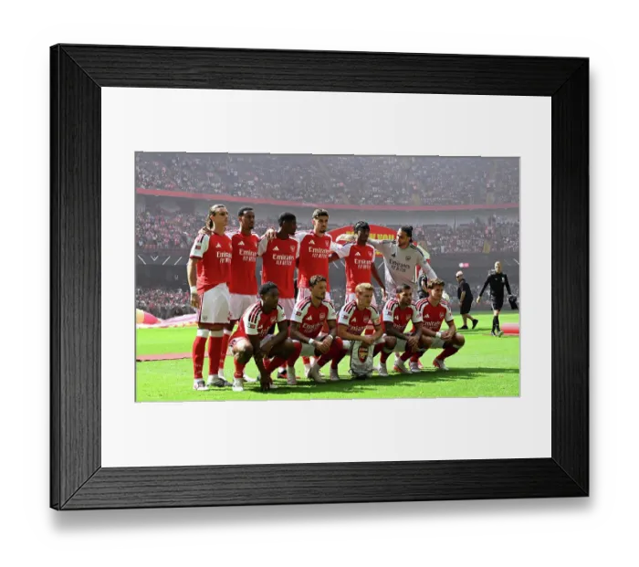 Framed Print : Arsenal v Manchester City - 2026 FA Community Shield Framed Print : Arsenal v Manchester City - 2026 FA Community Shield
