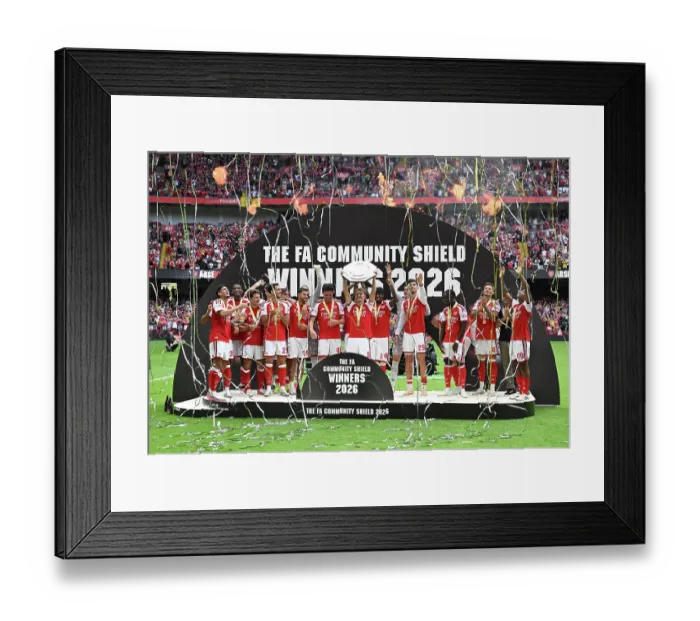 Framed Print : Arsenal v Manchester City - 2026 FA Community Shield