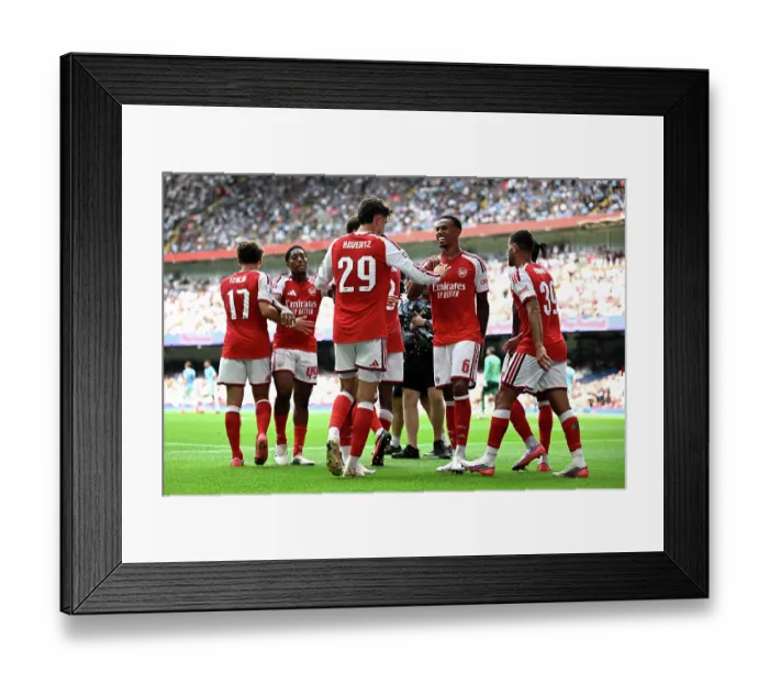 Framed Print : Arsenal v Manchester City - 2026 FA Community Shield Framed Print : Arsenal v Manchester City - 2026 FA Community Shield