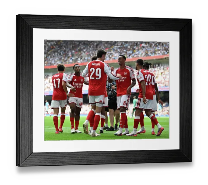 Framed Print : Arsenal v Manchester City - 2026 FA Community Shield