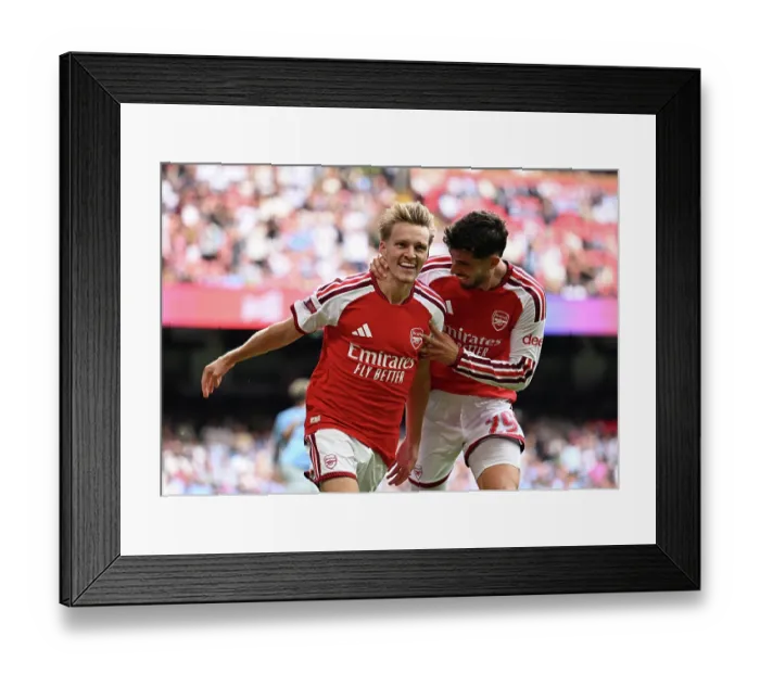 Framed Print : Arsenal v Manchester City - 2026 FA Community Shield Framed Print : Arsenal v Manchester City - 2026 FA Community Shield