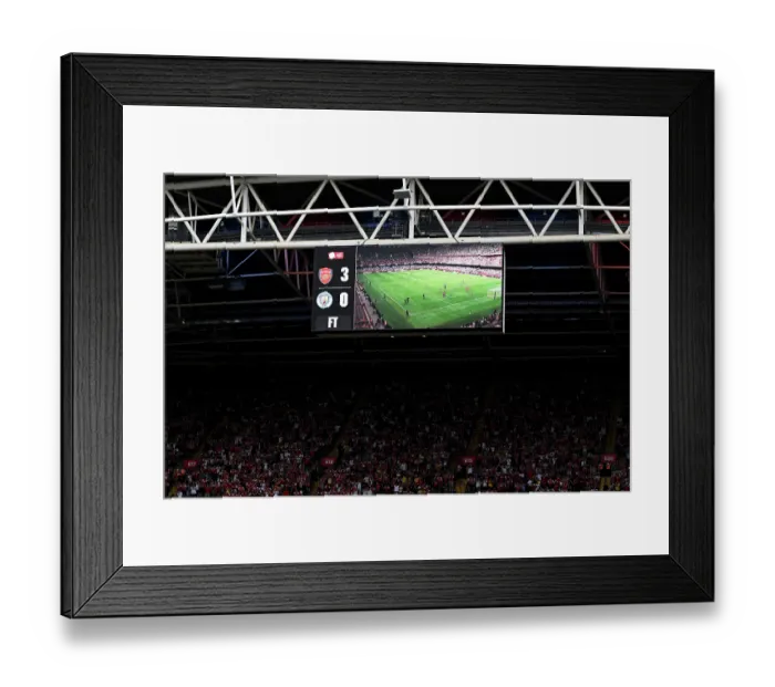 Framed Print : Arsenal v Manchester City - 2026 FA Community Shield Framed Print : Arsenal v Manchester City - 2026 FA Community Shield
