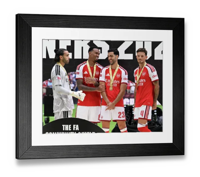 Framed Print : Arsenal v Manchester City - 2026 FA Community Shield