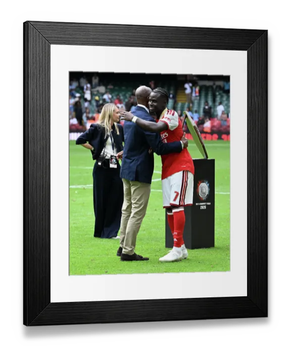 Framed Print : Arsenal v Manchester City - 2026 FA Community Shield Framed Print : Arsenal v Manchester City - 2026 FA Community Shield