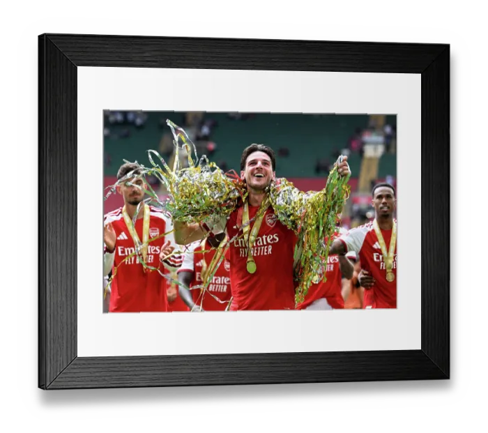 Framed Print : Arsenal v Manchester City - 2026 FA Community Shield