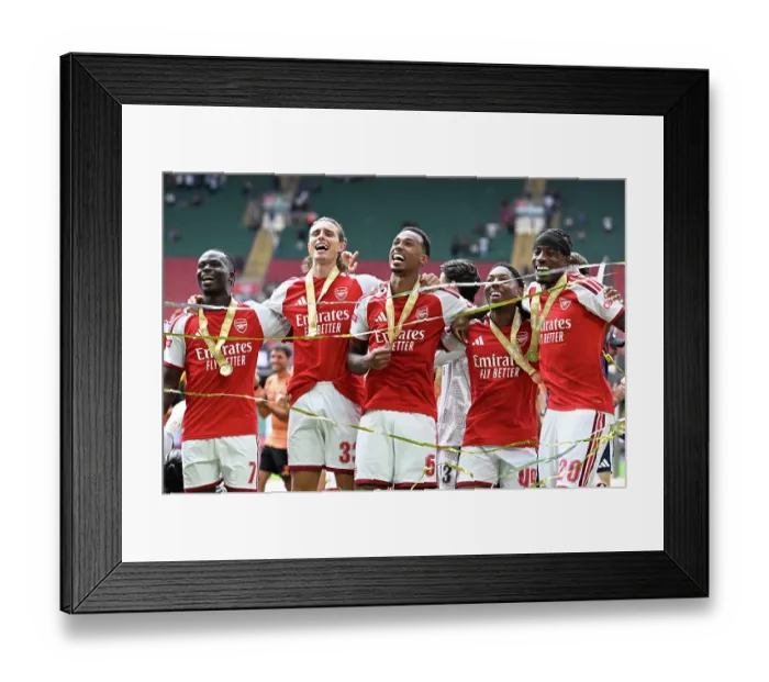 Framed Print : Arsenal v Manchester City - 2026 FA Community Shield