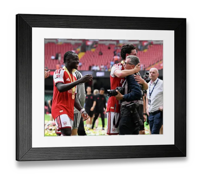 Framed Print : Arsenal v Manchester City - 2026 FA Community Shield Framed Print : Arsenal v Manchester City - 2026 FA Community Shield