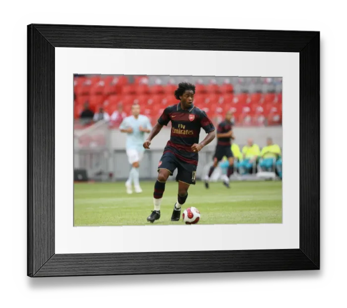 Framed Print : Alex Song's Lead: Arsenal's Thrilling 2:1 Victory over Lazio at Amsterdam ArenA (2007) Framed Print : Alex Song's Lead: Arsenal's Thrilling 2:1 Victory over Lazio at Amsterdam ArenA (2007)