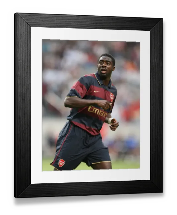 Framed Print : Kolo Toure's Game-Winning Goal for Arsenal Against Lazio at Amsterdam Tournament (2007) Framed Print : Kolo Toure's Game-Winning Goal for Arsenal Against Lazio at Amsterdam Tournament (2007)