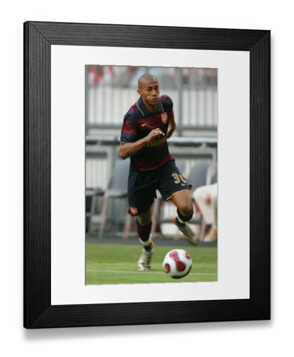 Framed Print : Arsenal's Victory Over Lazio: Armand Traore Shines at Amsterdam ArenA (2007) Framed Print : Arsenal's Victory Over Lazio: Armand Traore Shines at Amsterdam ArenA (2007)