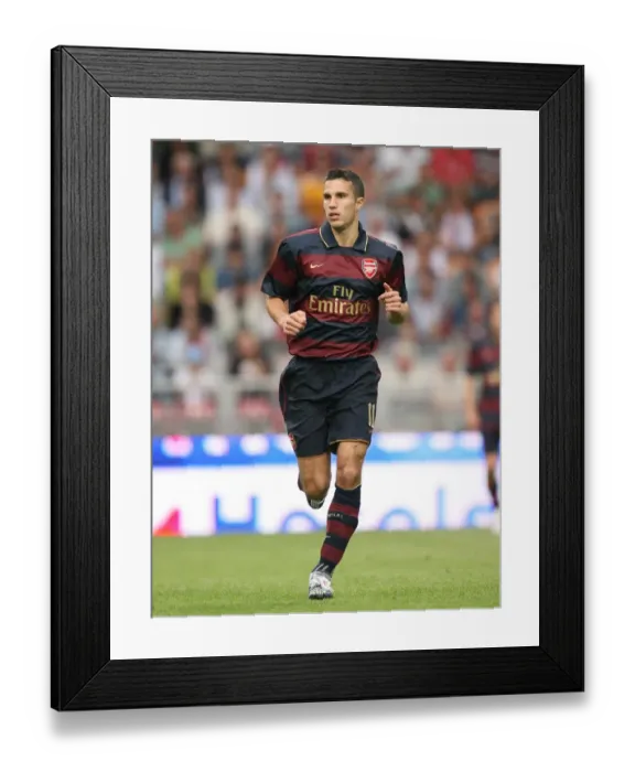 Framed Print : Robin van Persie's Game-Winning Goal: Arsenal 2-1 Lazio, Amsterdam Tournament 2007 Framed Print : Robin van Persie's Game-Winning Goal: Arsenal 2-1 Lazio, Amsterdam Tournament 2007